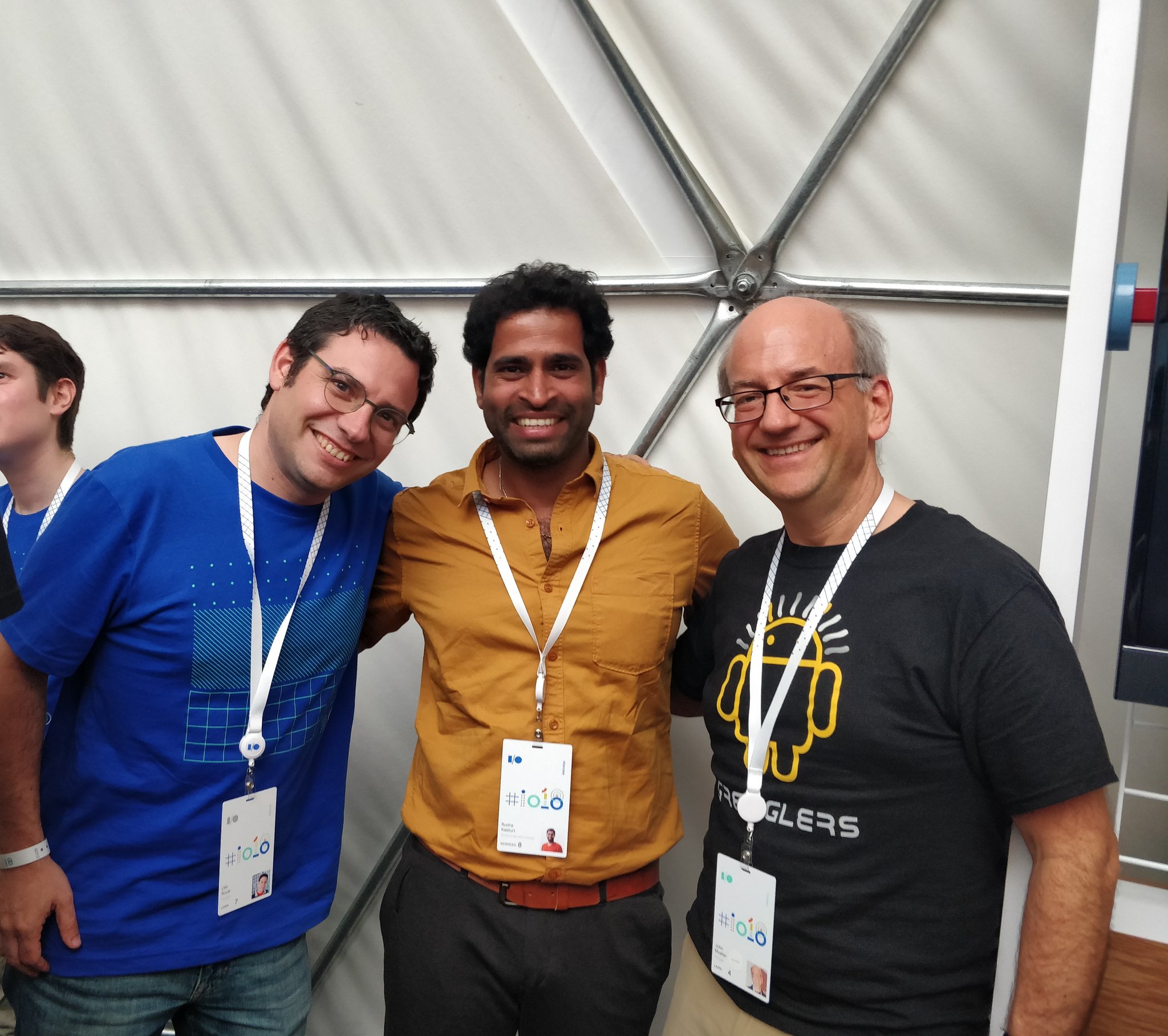 Rudra Kasturi with John Mueller