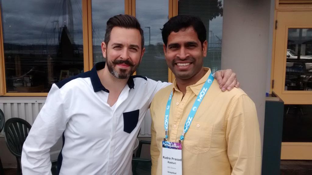 Rudra Kasturi with Rand Fishkin